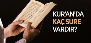 Kuranda Kaç Sure Vardır