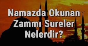 Zammı Sureler 